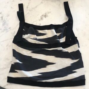 Missoni black & white tank top